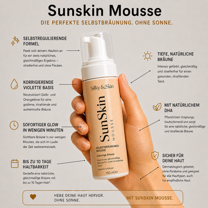 SunSkin Mousse — Express Bräunung